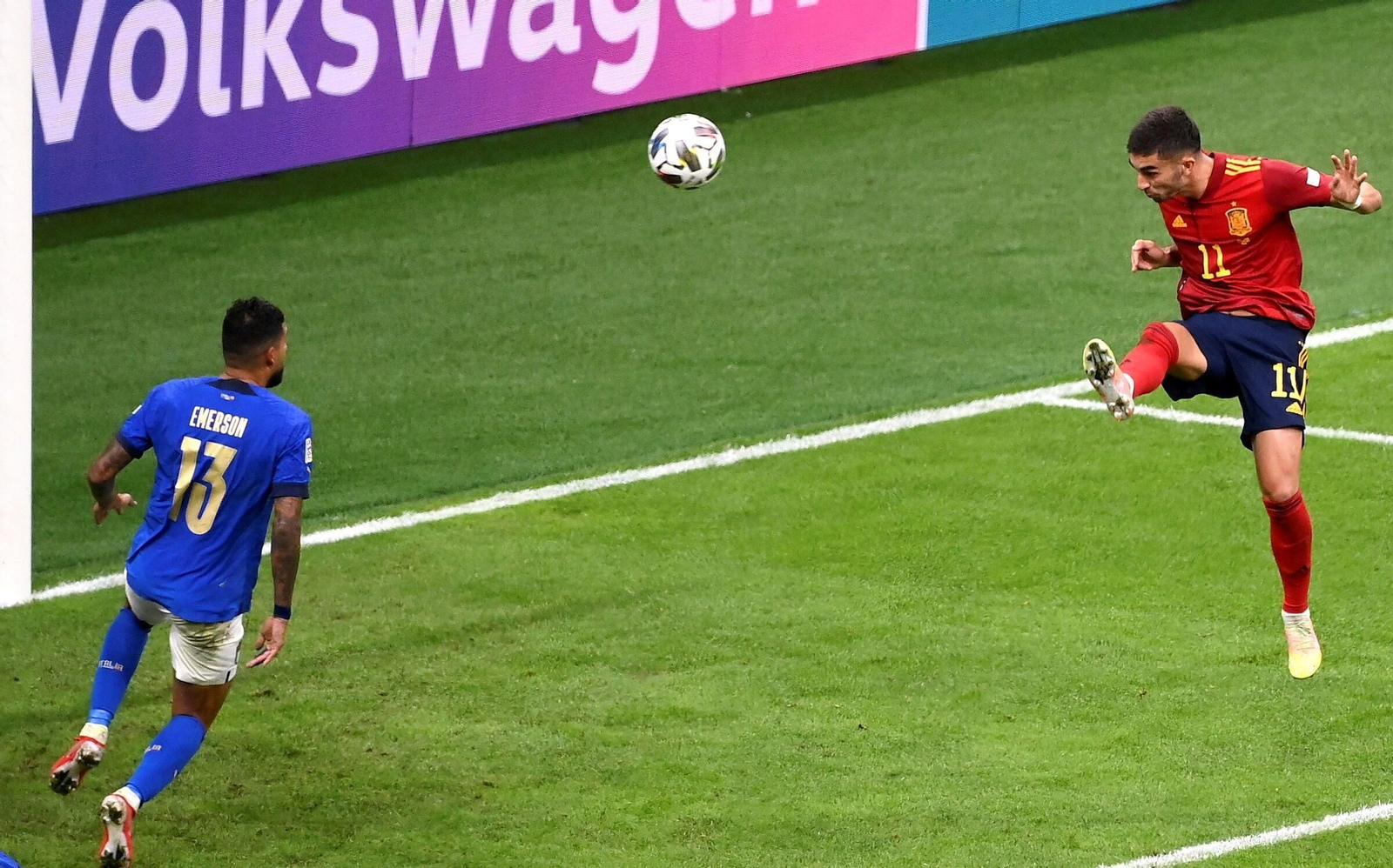 El Italia-España de la Liga de Naciones, en imágenes