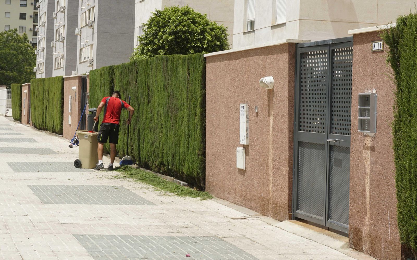 La zona en la que ocurrieron los hechos.