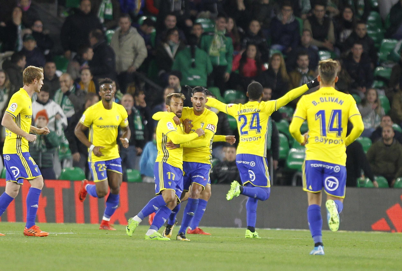 Las imágenes del Betis-Cádiz de Copa