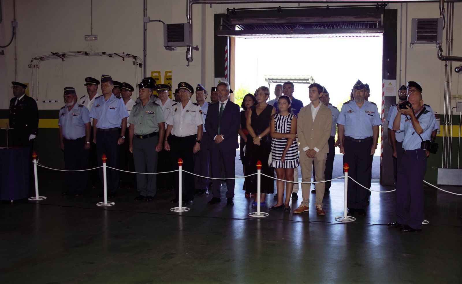 La toma de posesión del nuevo jefe del EVA-9 de Motril