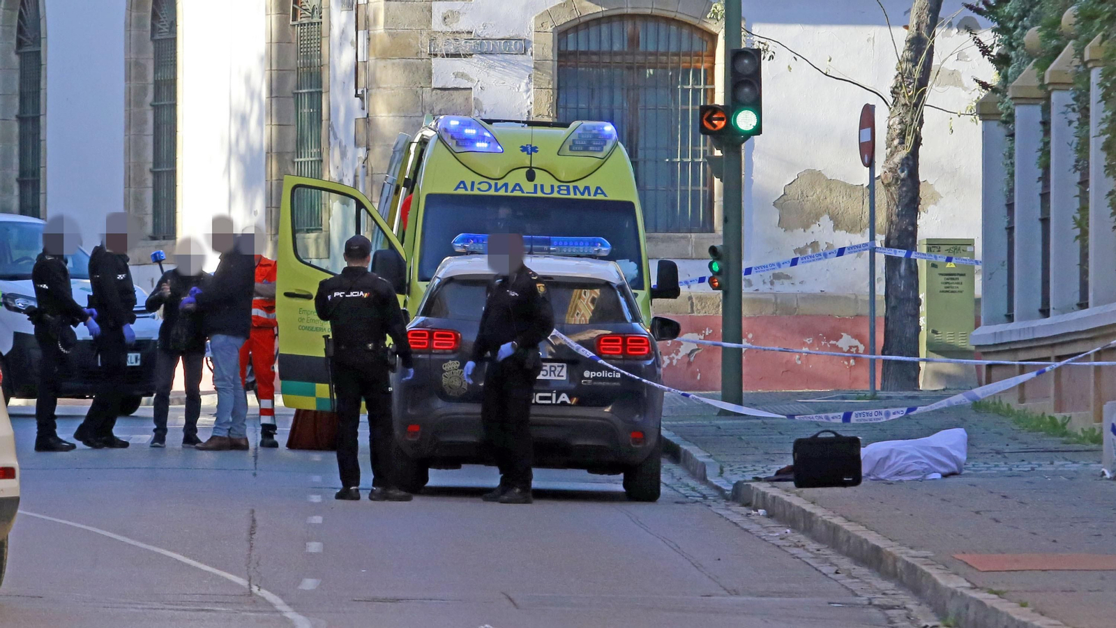 Imágenes del apuñalamiento en Jerez