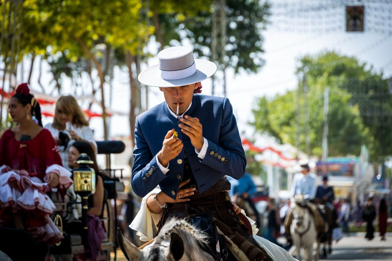 Búscate en las imágenes del sábado de Feria de El Puerto