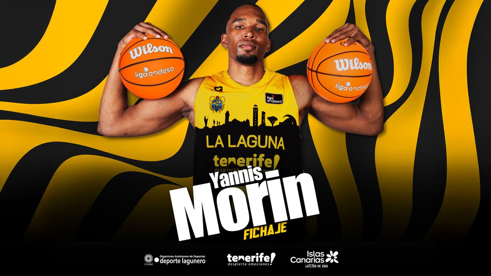Yanis Morin, jugador del Tenerife.