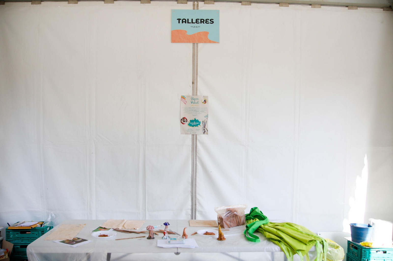 Los talleres infantiles de cerámica de 'Alfaralmería', en imágenes