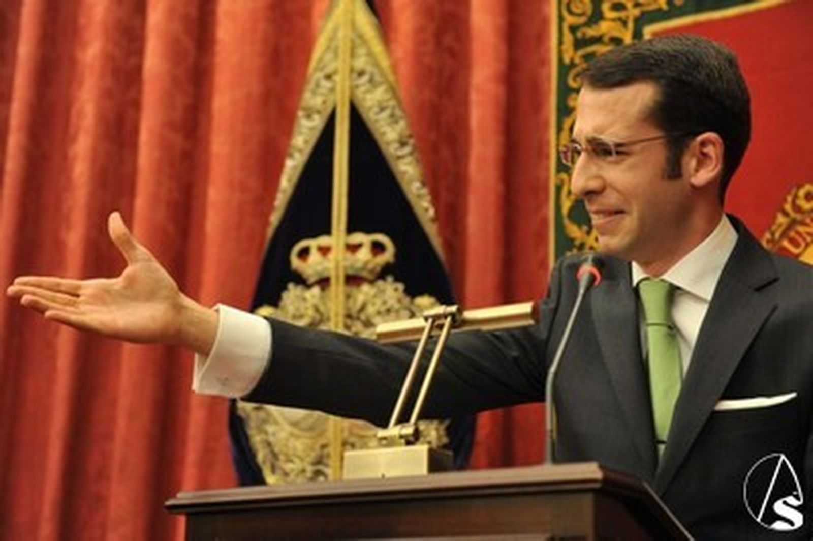 Antonio Gila en el Pregón Universitario