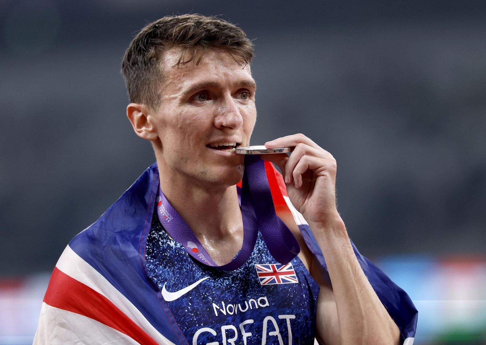 Las fotos de la lesión de Jordan Díaz y del resto de la jornada del Mundial de atletismo