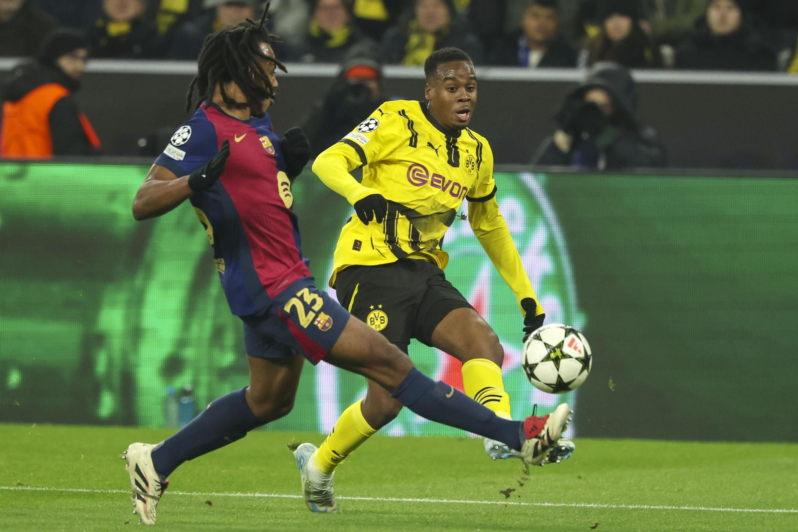 Las imágenes del Borussia Dortmund - Barcelona