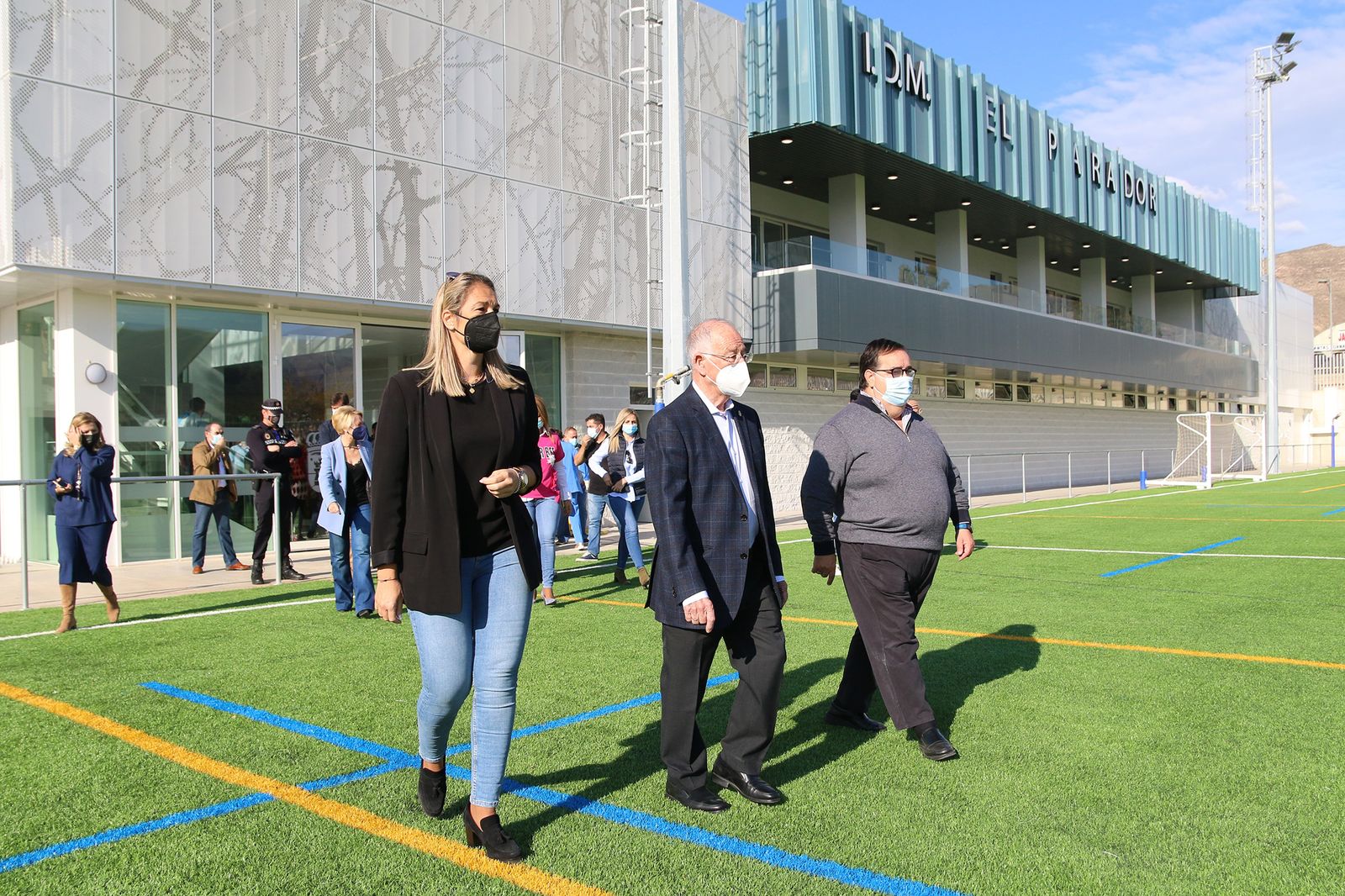 Fotogalería de la inauguración de las instalaciones deportivas de El Parador