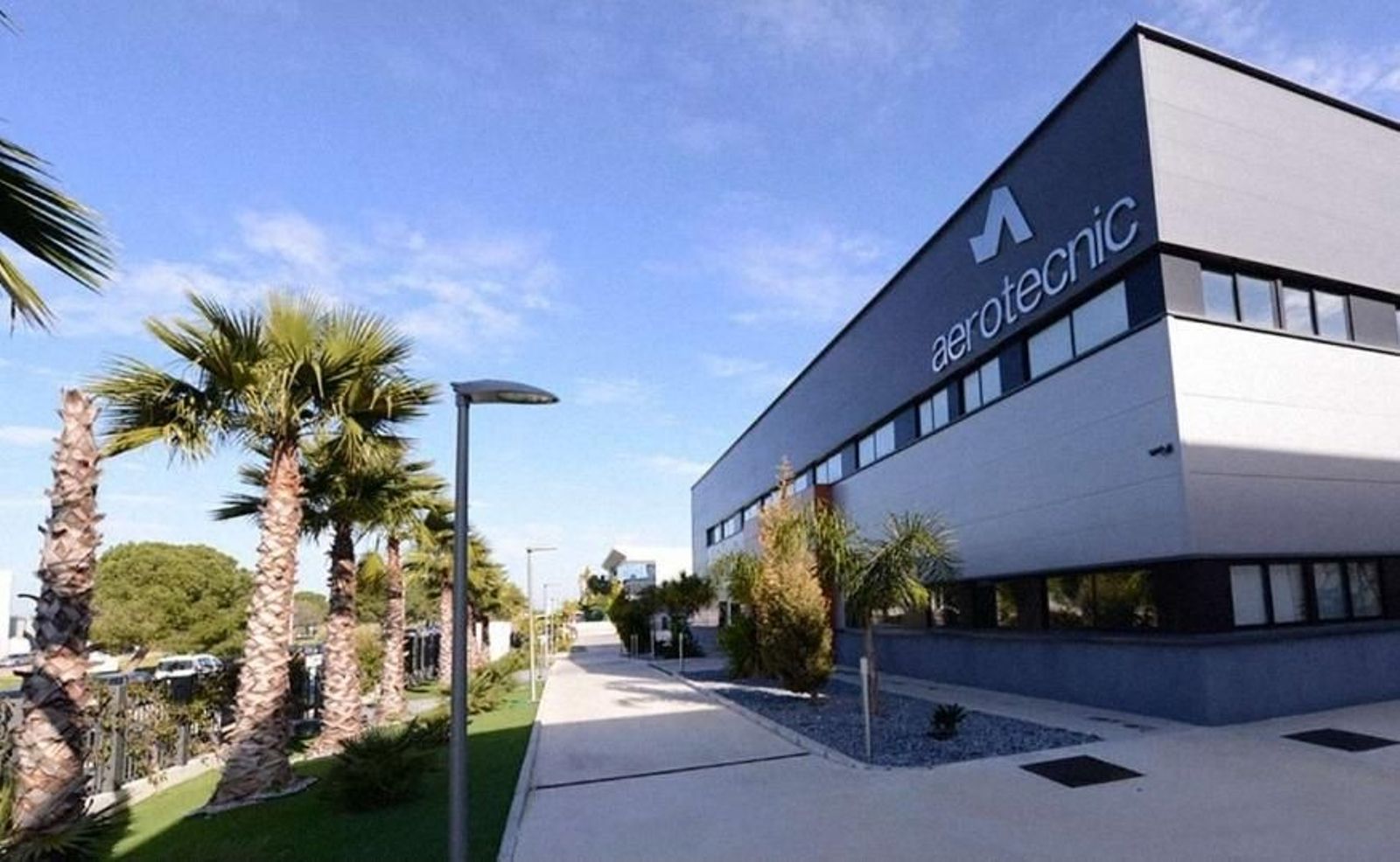 Instalaciones de Aerotecnic en el parque empresarial Aerópolis