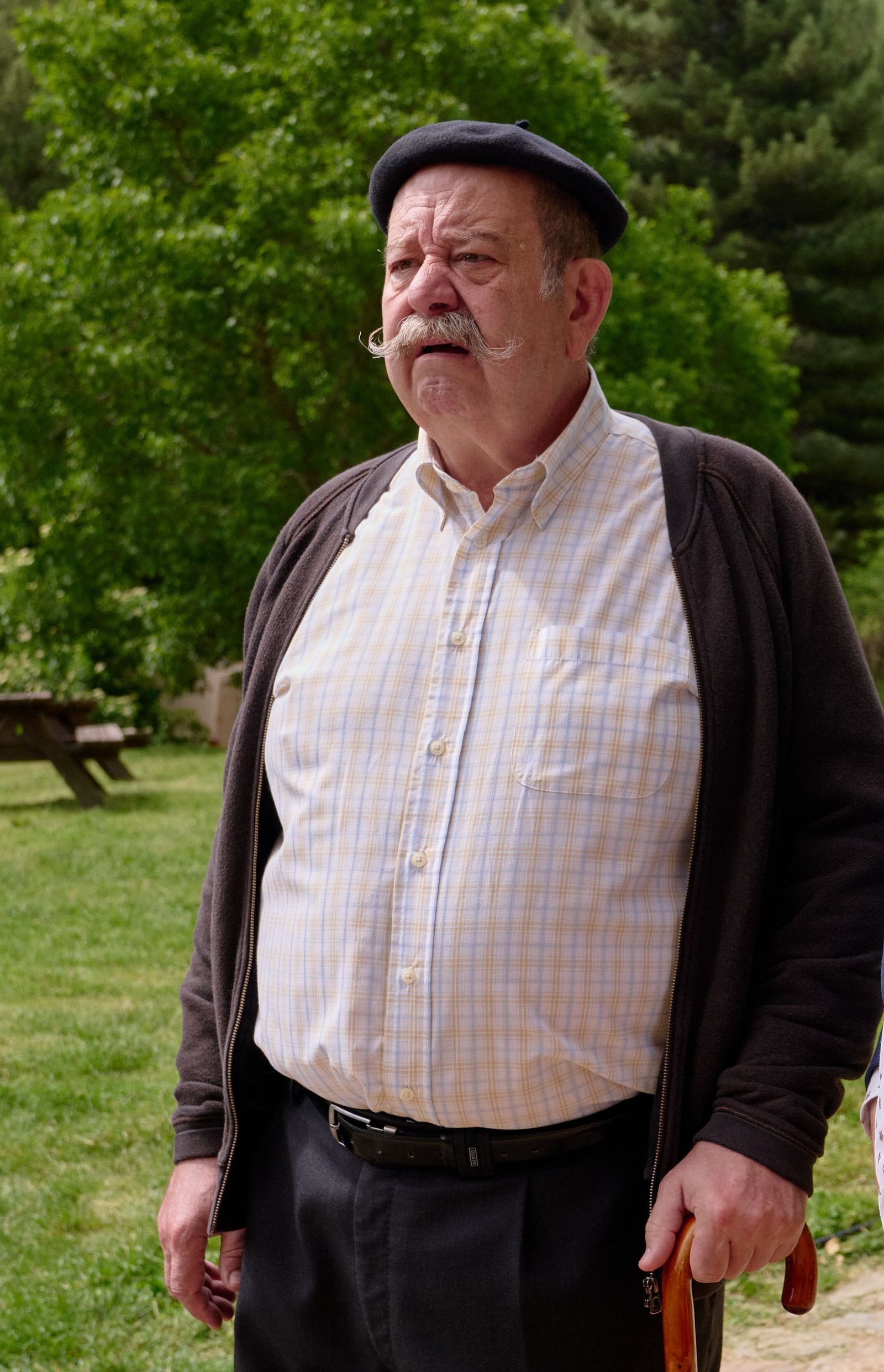 Angel Jodrá como Cándido en la serie 'El Pueblo'