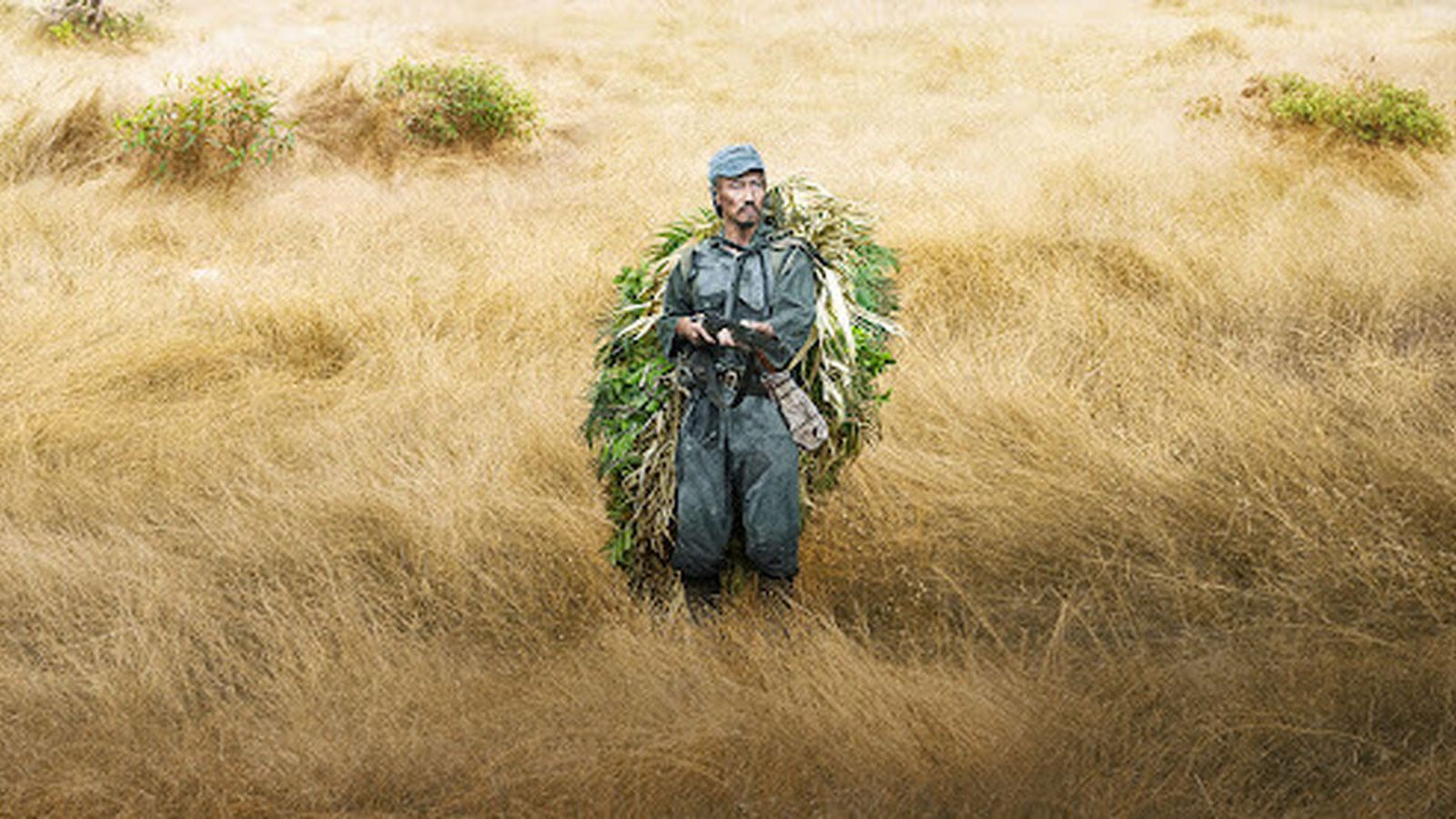 Una imagen del filme de Arthur Harari basado en la historia real del teniente Hiro Onoda.