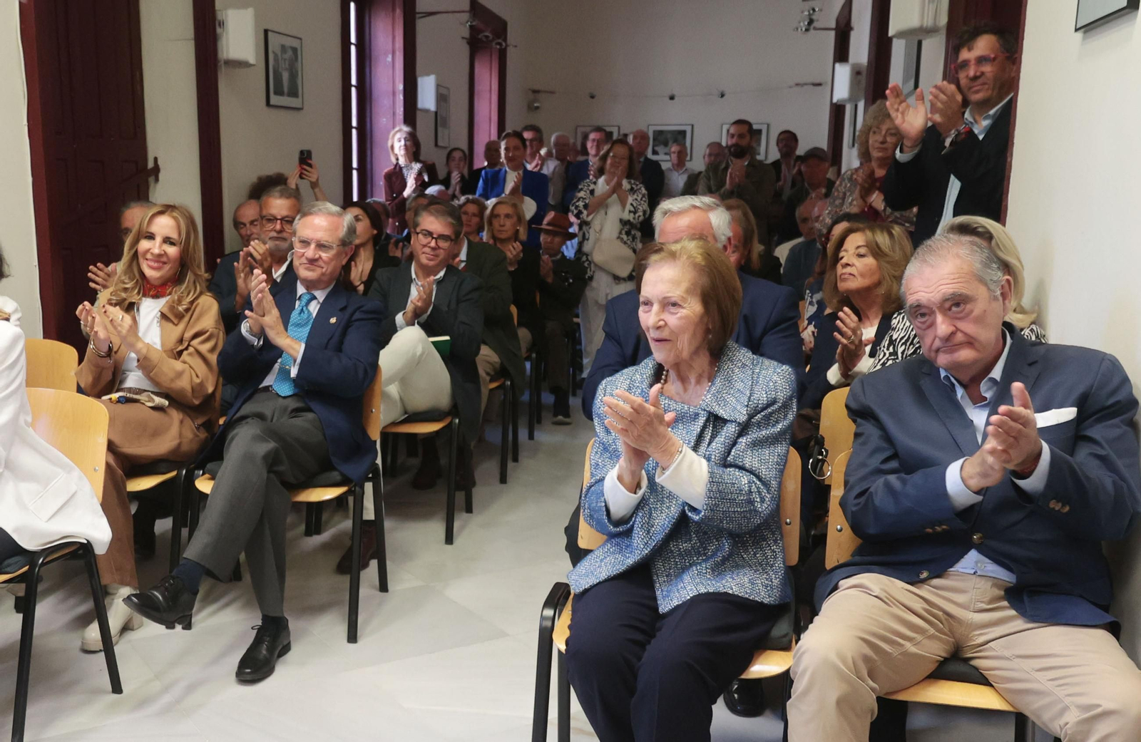 Imágenes del homenaje a Jerónimo Roldán de la Asociación de la Prensa de Jerez