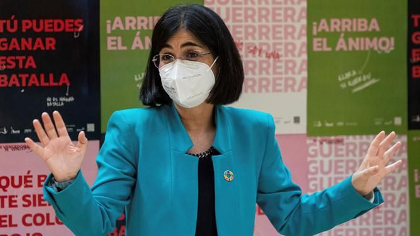 La ministra de Sanidad, Carolina Darias.