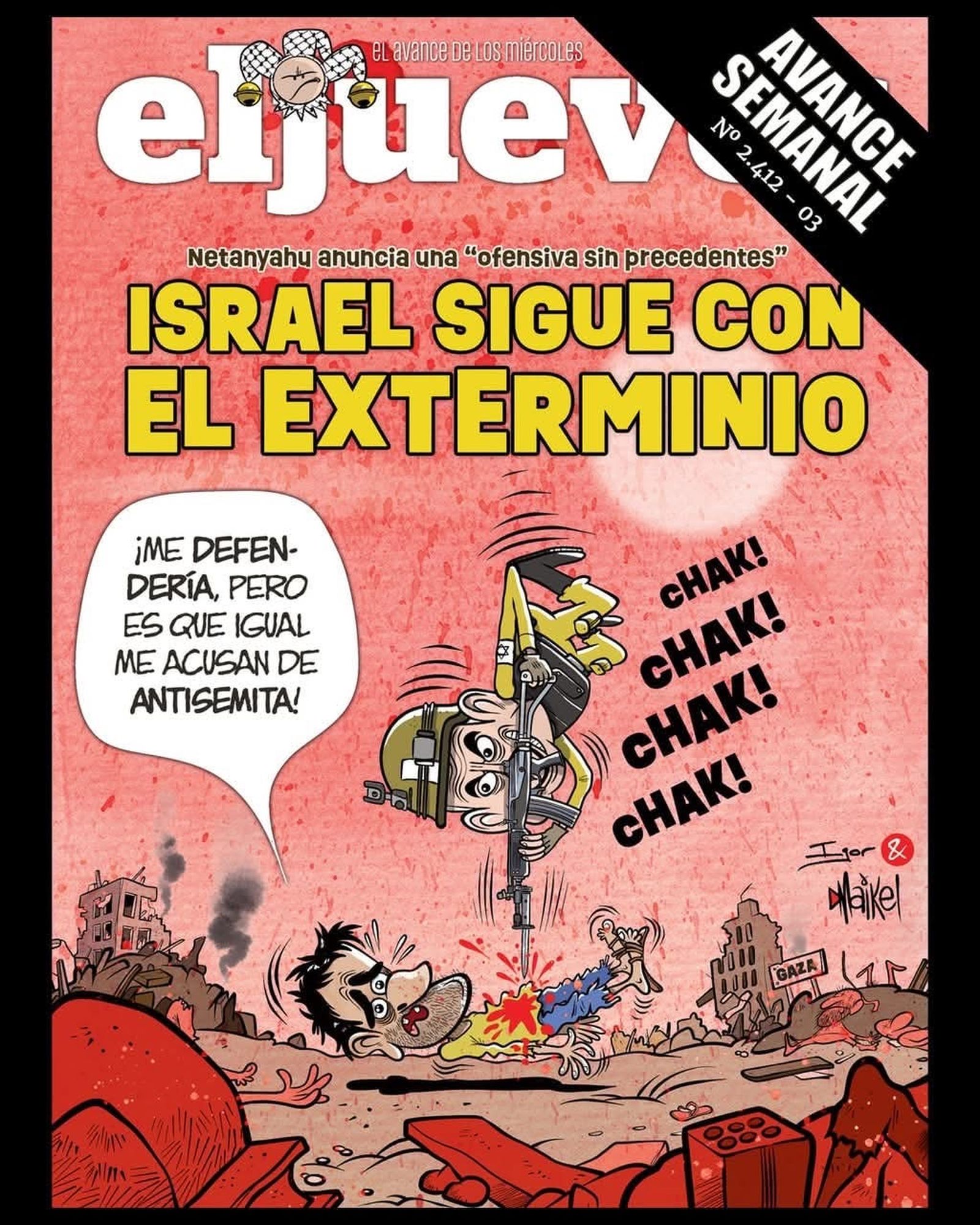 Israel sigue el exterminio en Gaza