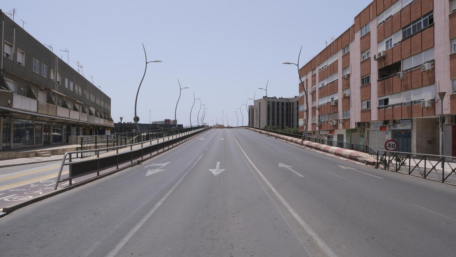 Último día del Puente de la Avenida del Mediterráneo, en imágenes