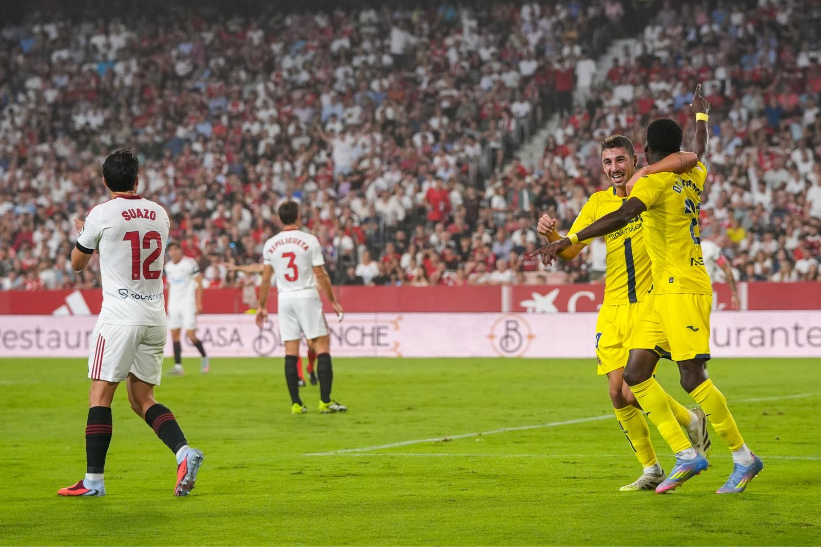 Las fotos del Sevilla-Villarreal