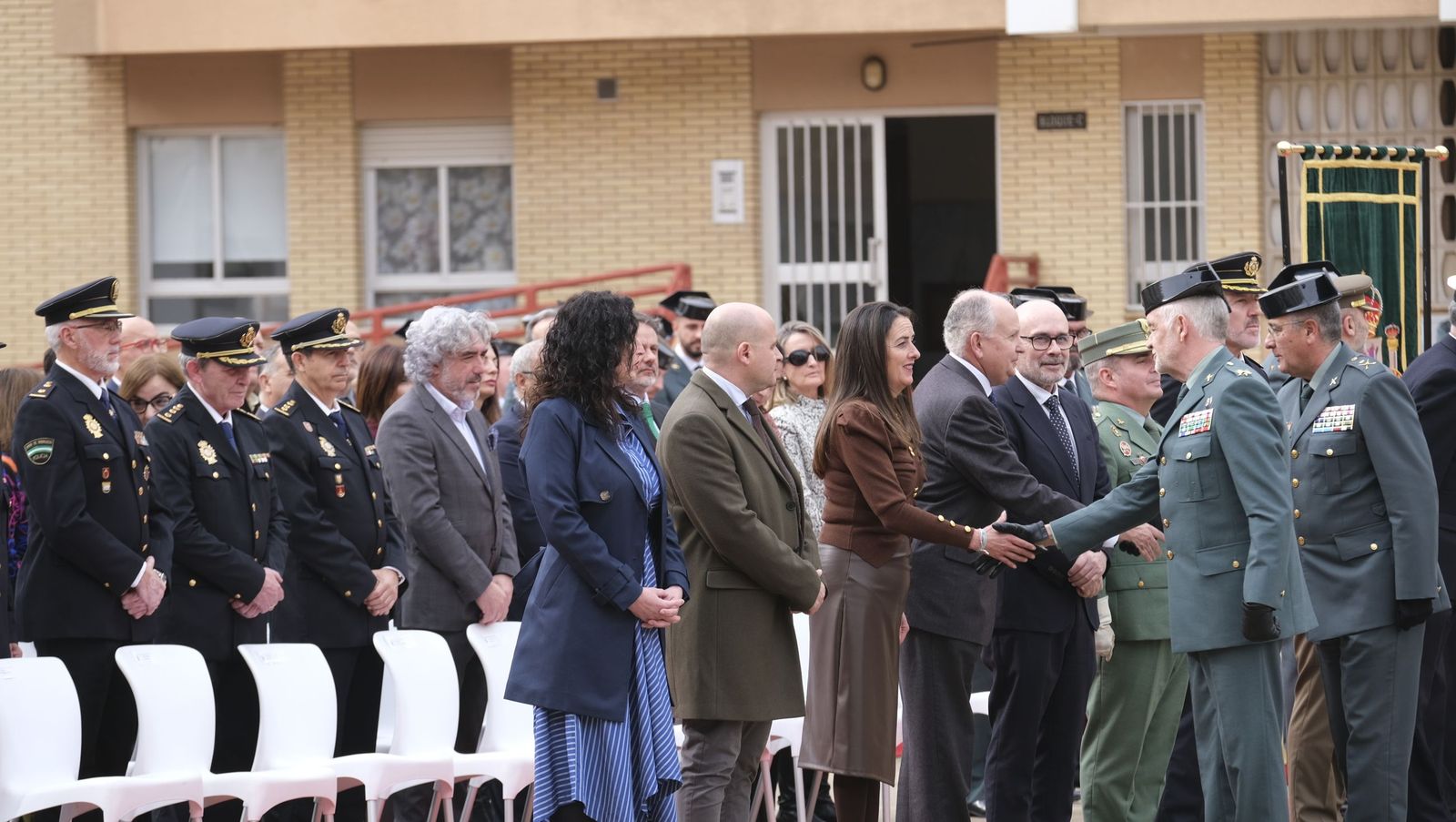 Las imágenes de la toma de posesión del nuevo coronel jefe de la Guardia Civil de Almería