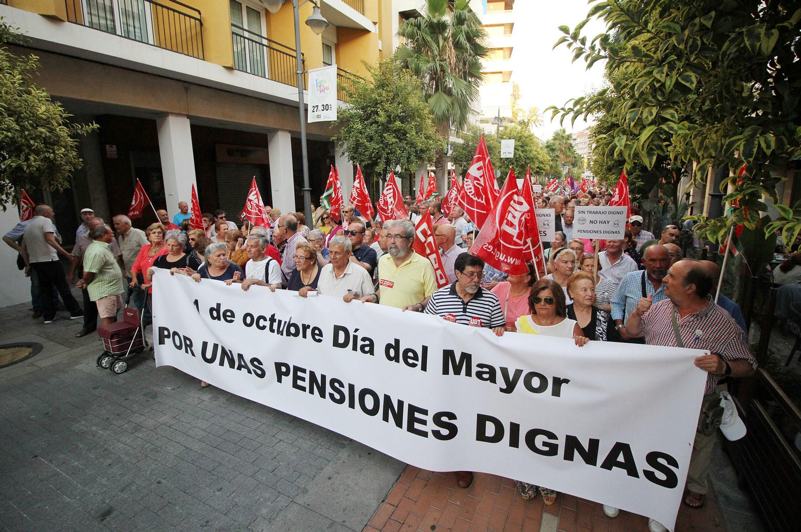 Imágenes de la manifestación "Por unas Pensiones Dignas"