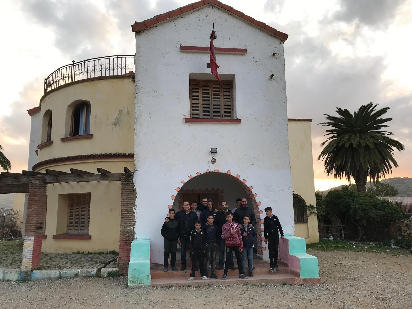 Niños que se benefician del proyecto de colaboración.