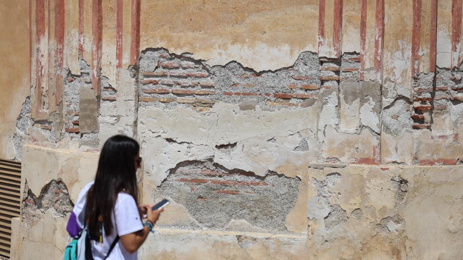Estado de la fachada de la Iglesia de Santo Domingo. Estado de la fachada de la Iglesia de Santo Domingo.