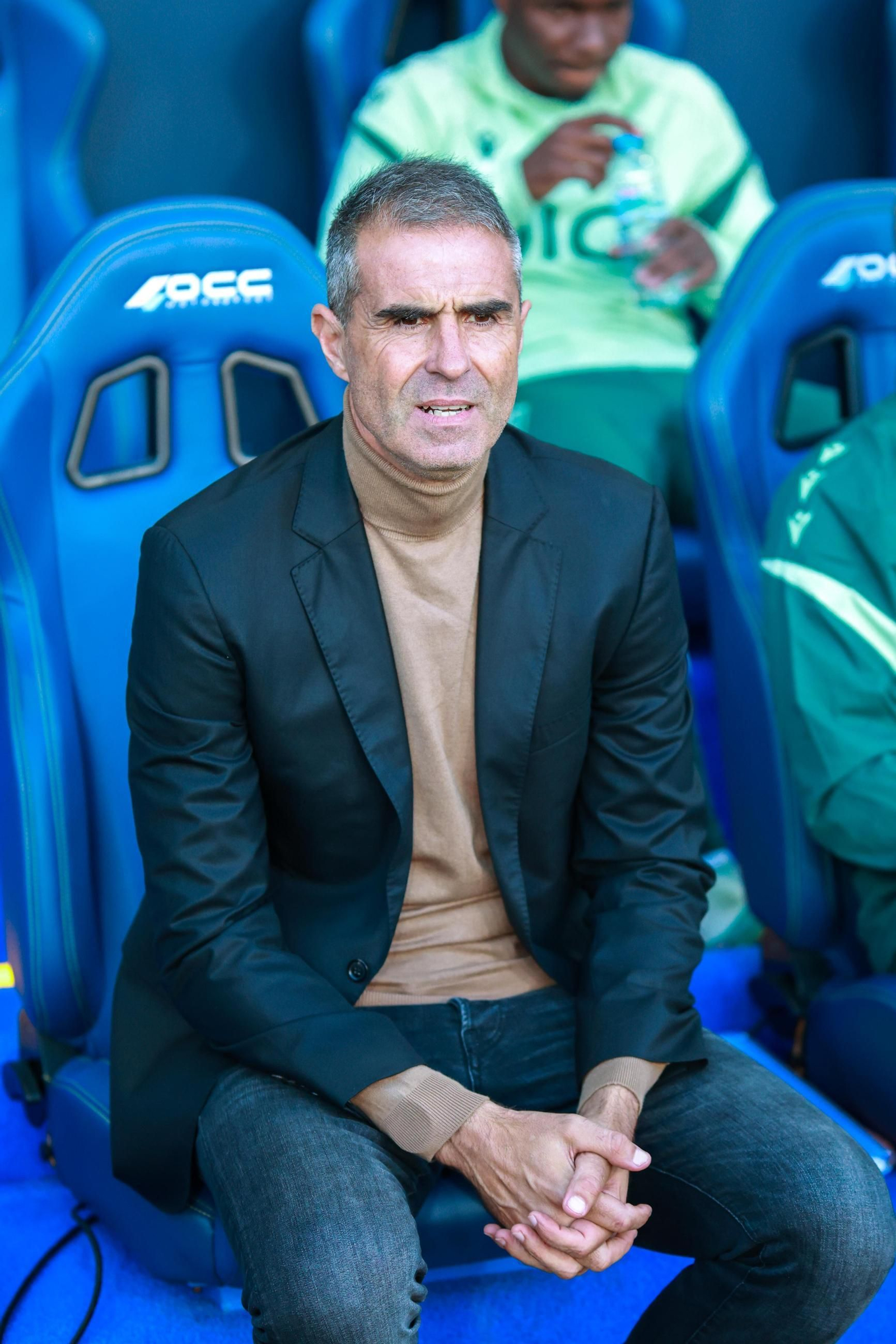 Gaizka Garitano, entrenador del Cádiz.
