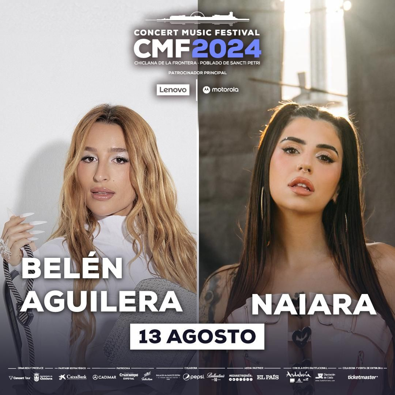 Belén Aguilera y Naiara. Belén Aguilera y Naiara.