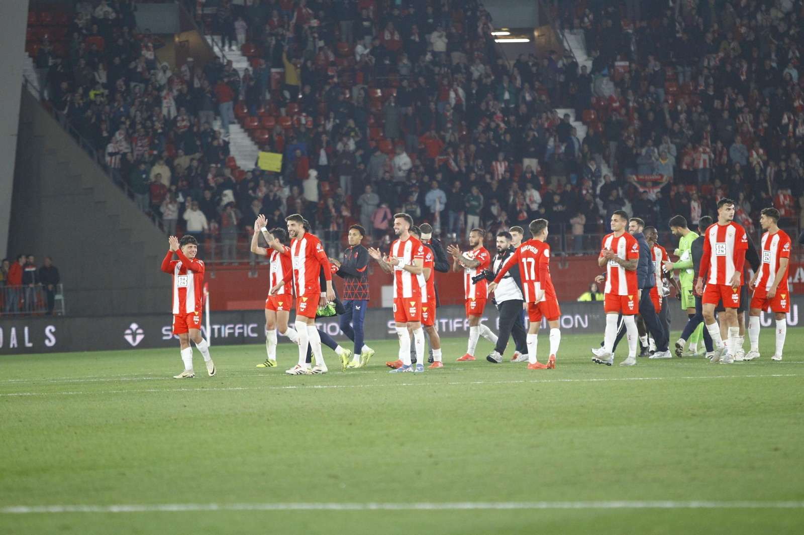 La U.D. Almería destroza al Sevilla C.F. en la Copa del Rey