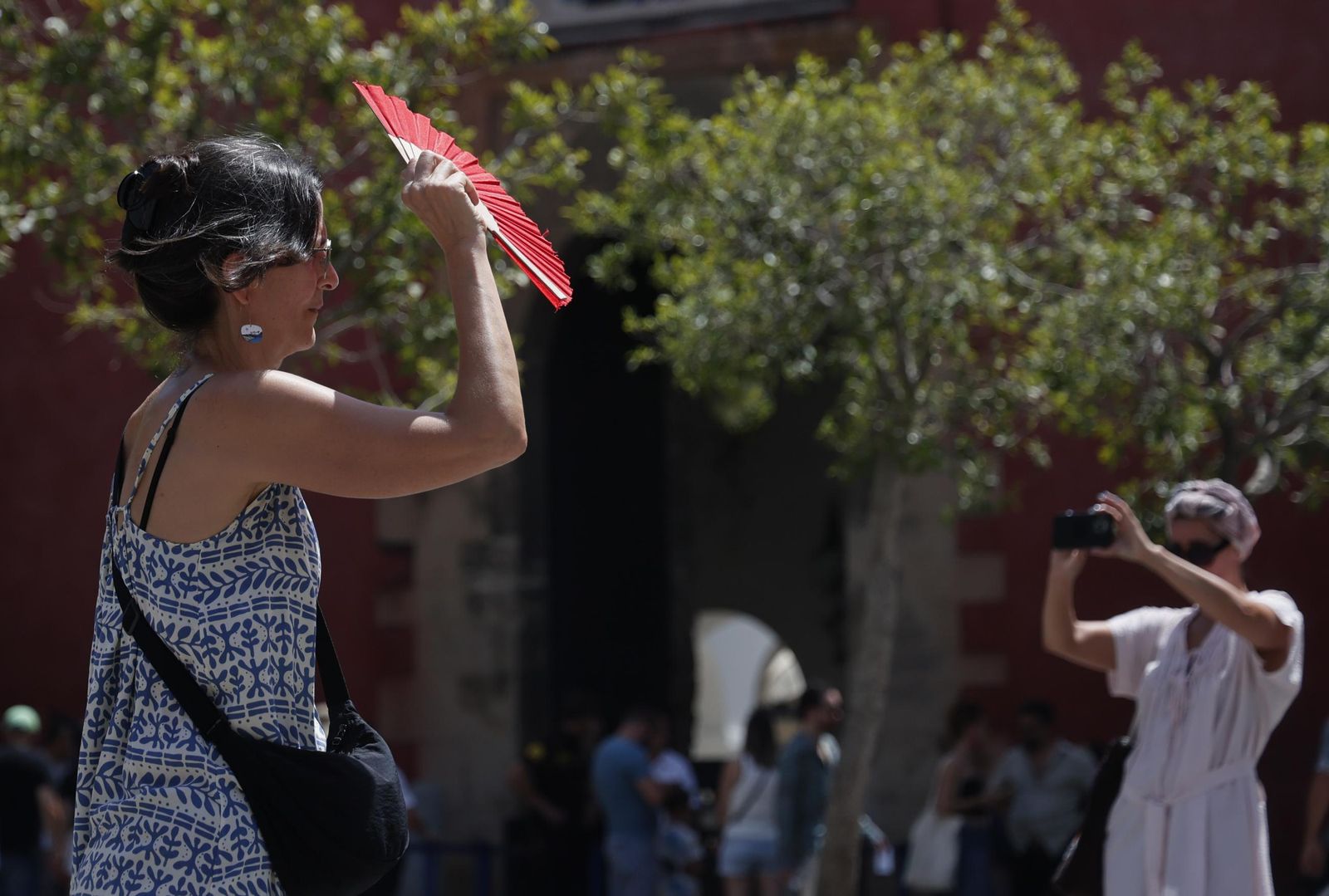 Otro día de calor en Sevilla