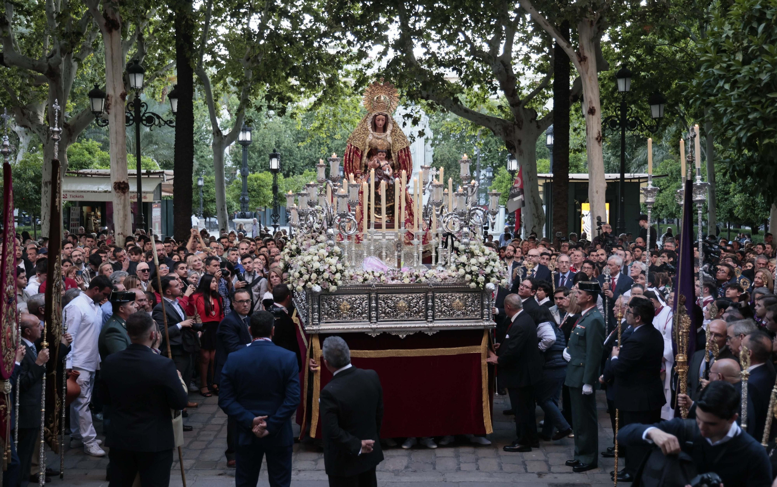 Las imágenes de la procesión de la Candelaria Madre de Dios