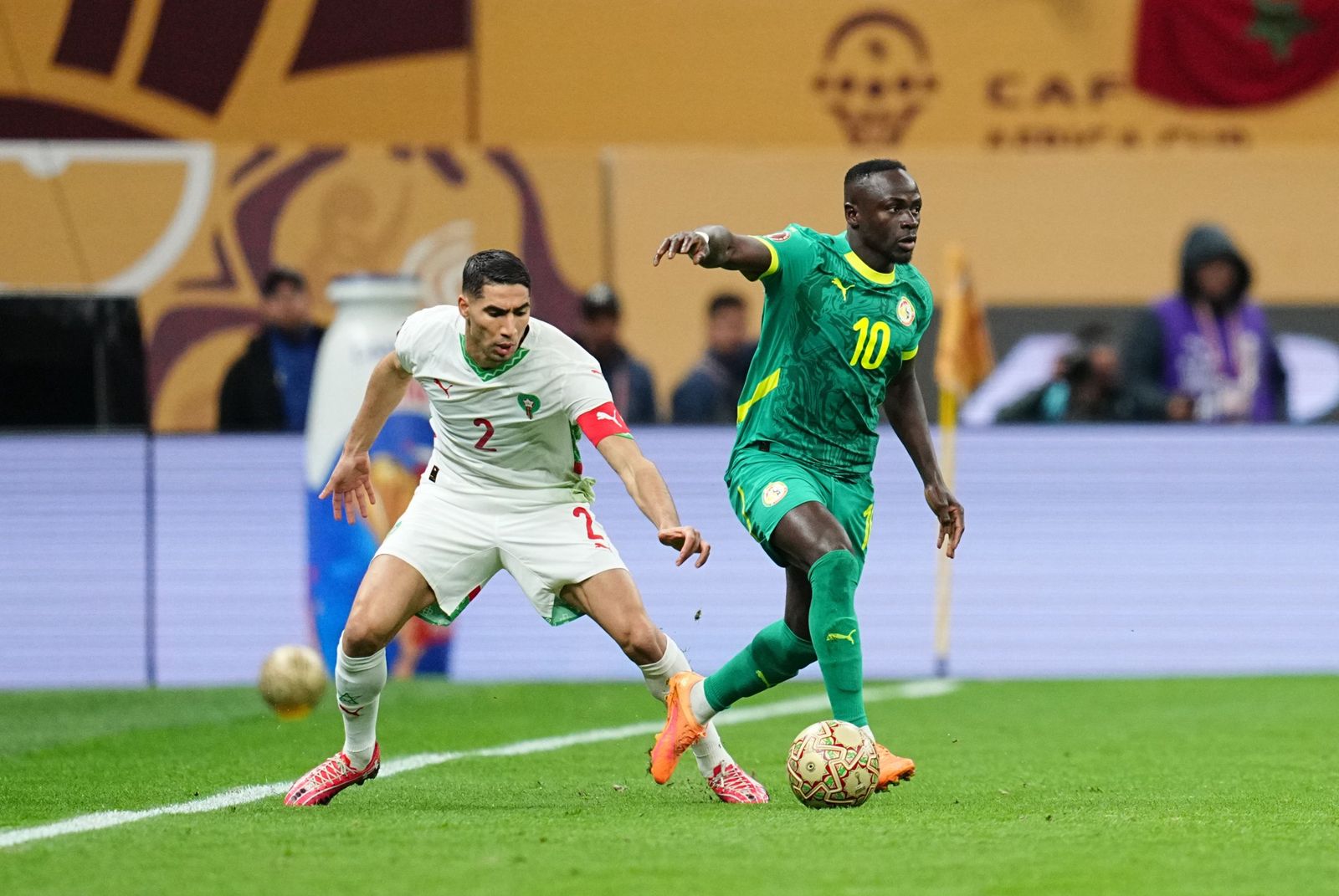 Las fotos de la final entre Marruecos y Senegal en la Copa África