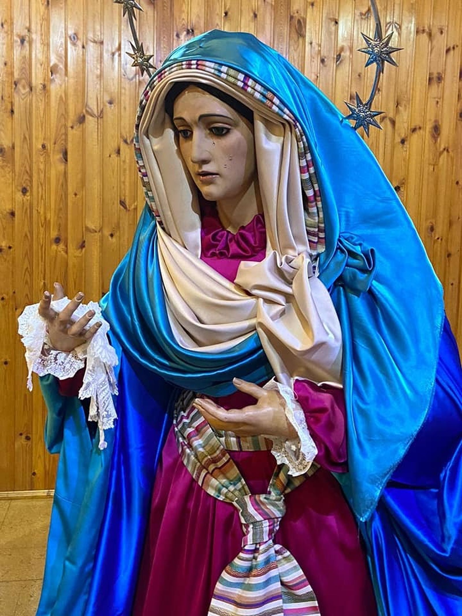 Las vírgenes de Algeciras, vestidas de hebrea