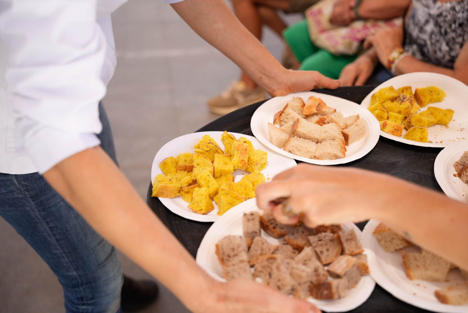Las mejores imágenes de los showcookings del Obrador Las Pitas y Bosco Benítez