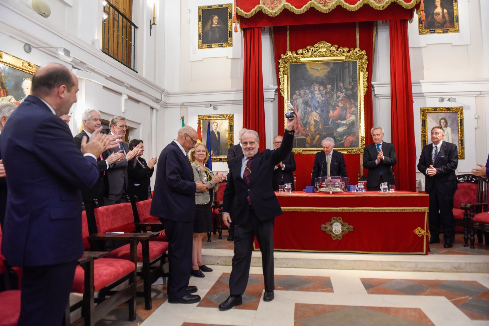Acto por el día de la Academia en la Real Academia de Medicina y Cirugía de Sevilla