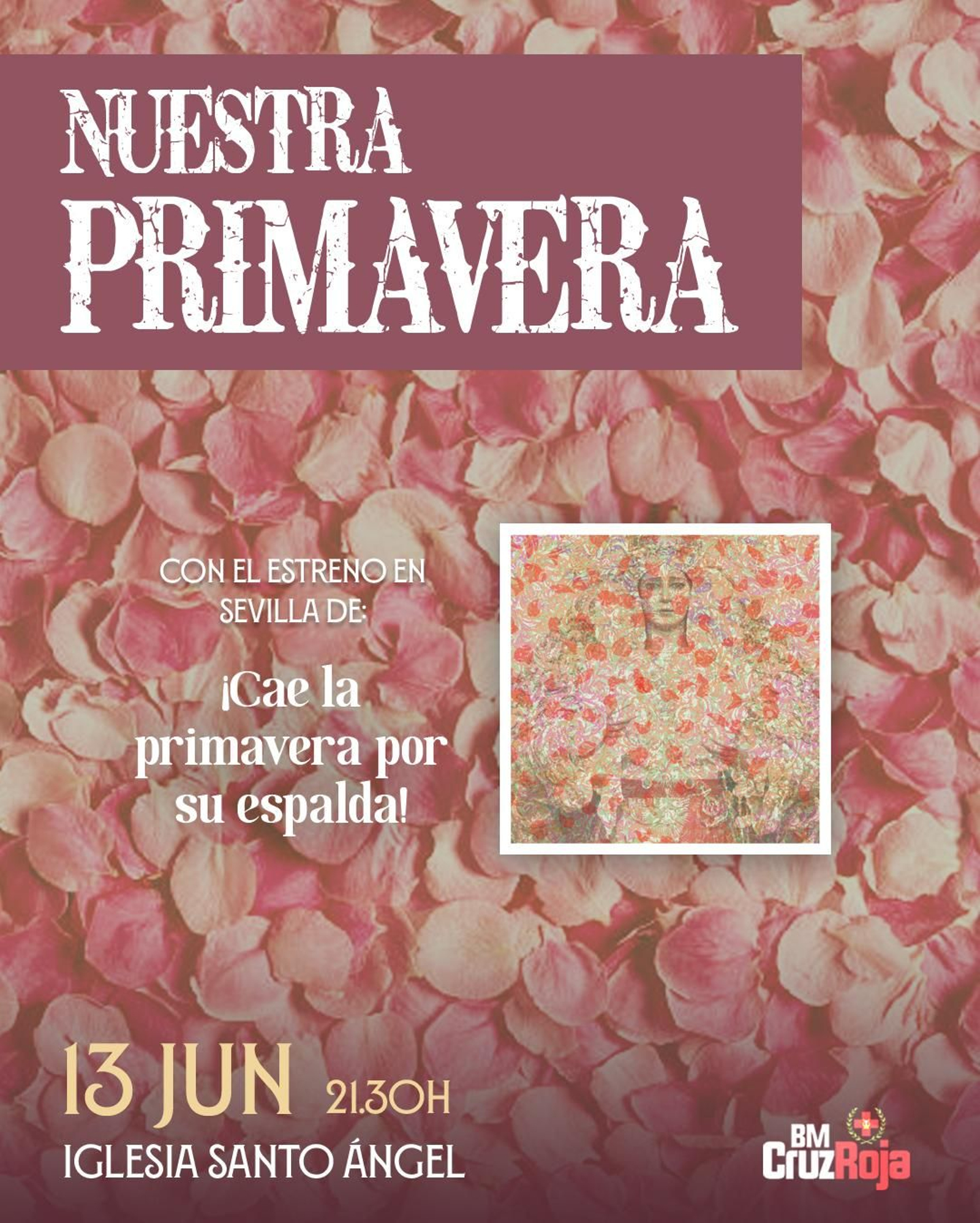 Cartel del concierto que ofrece la Cruz Roja este viernes Cartel del concierto que ofrece la Cruz Roja este viernes