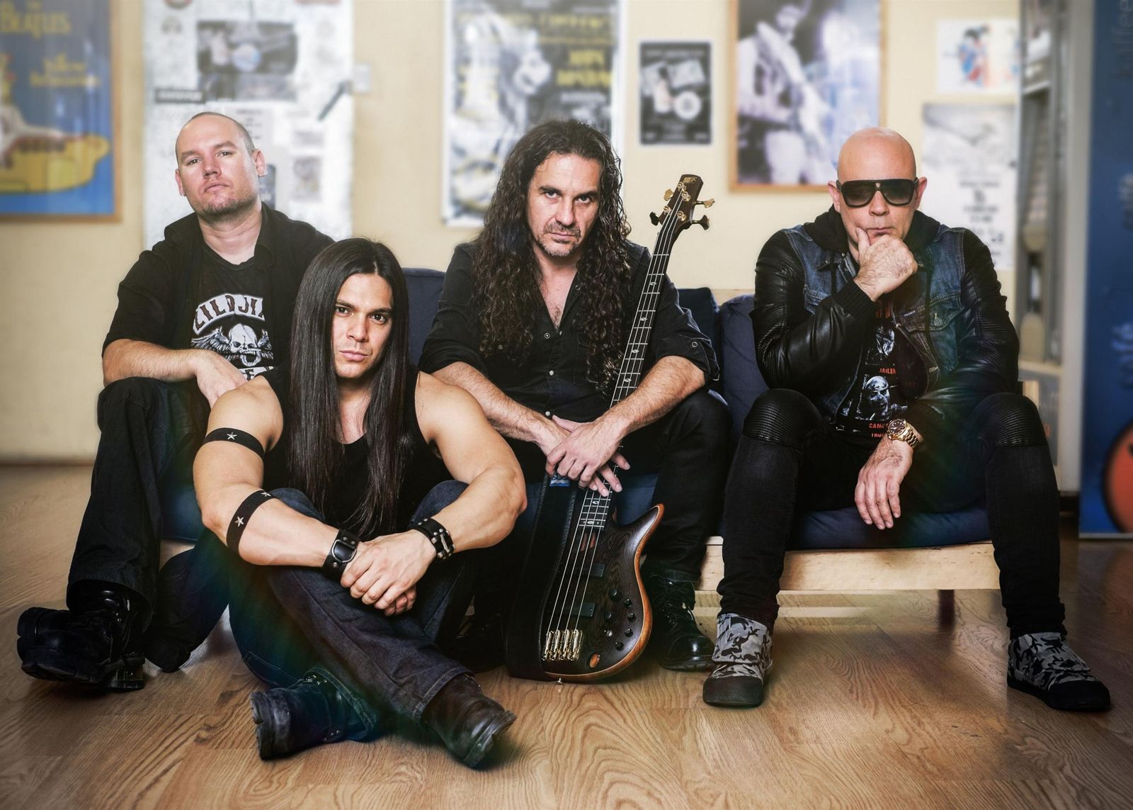 El grupo de rock Saratoga