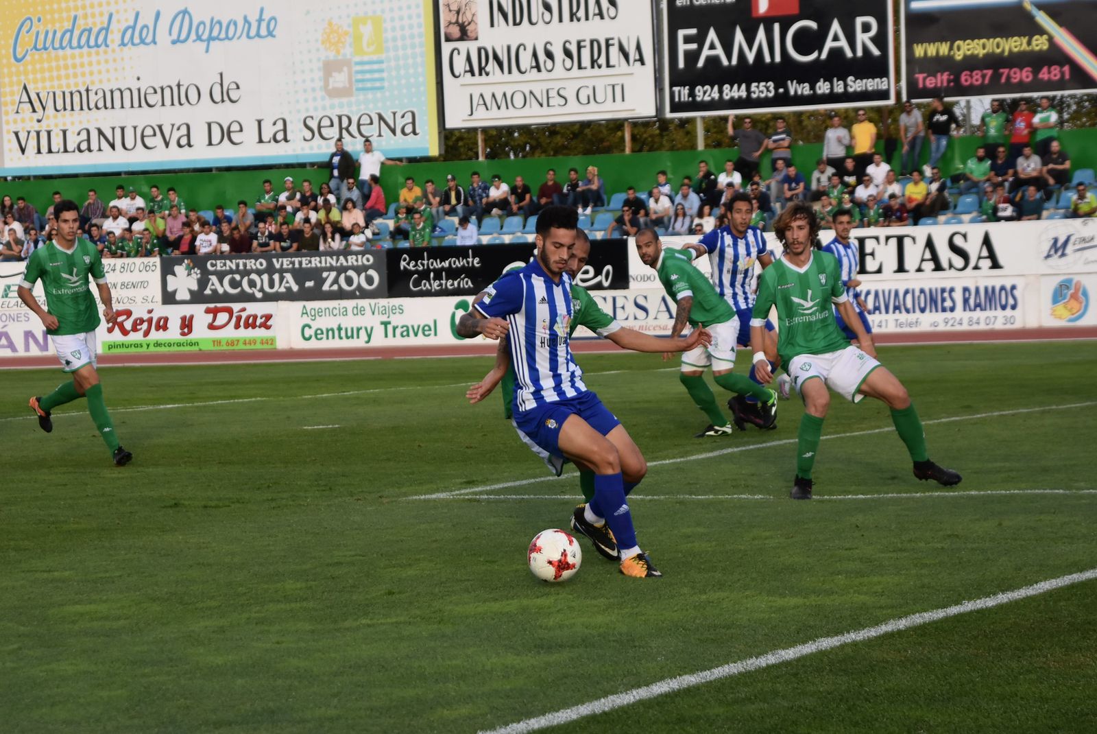 Las imágenes del Villanovense-Recreativo