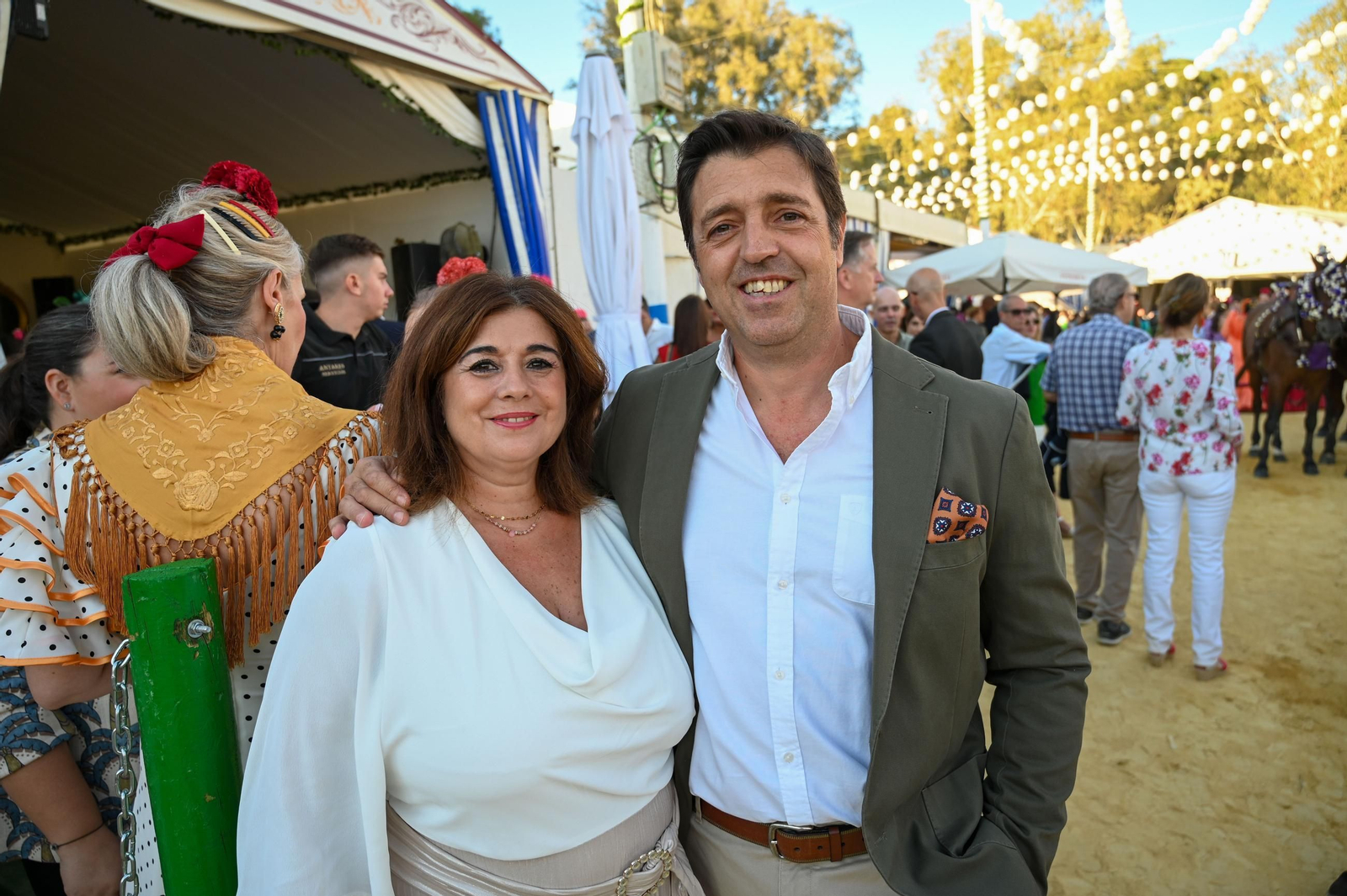 Imágenes del ambiente nocturno del 11 de octubre en la Feria del Caballo 2025