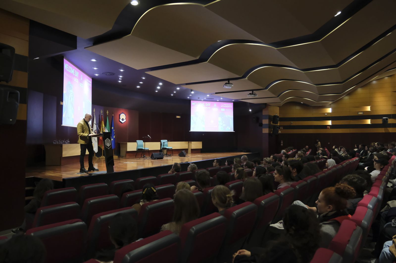 La Universidad de Córdoba celebra el 'Welcome Day' con los estudiantes Erasmus, en imágenes