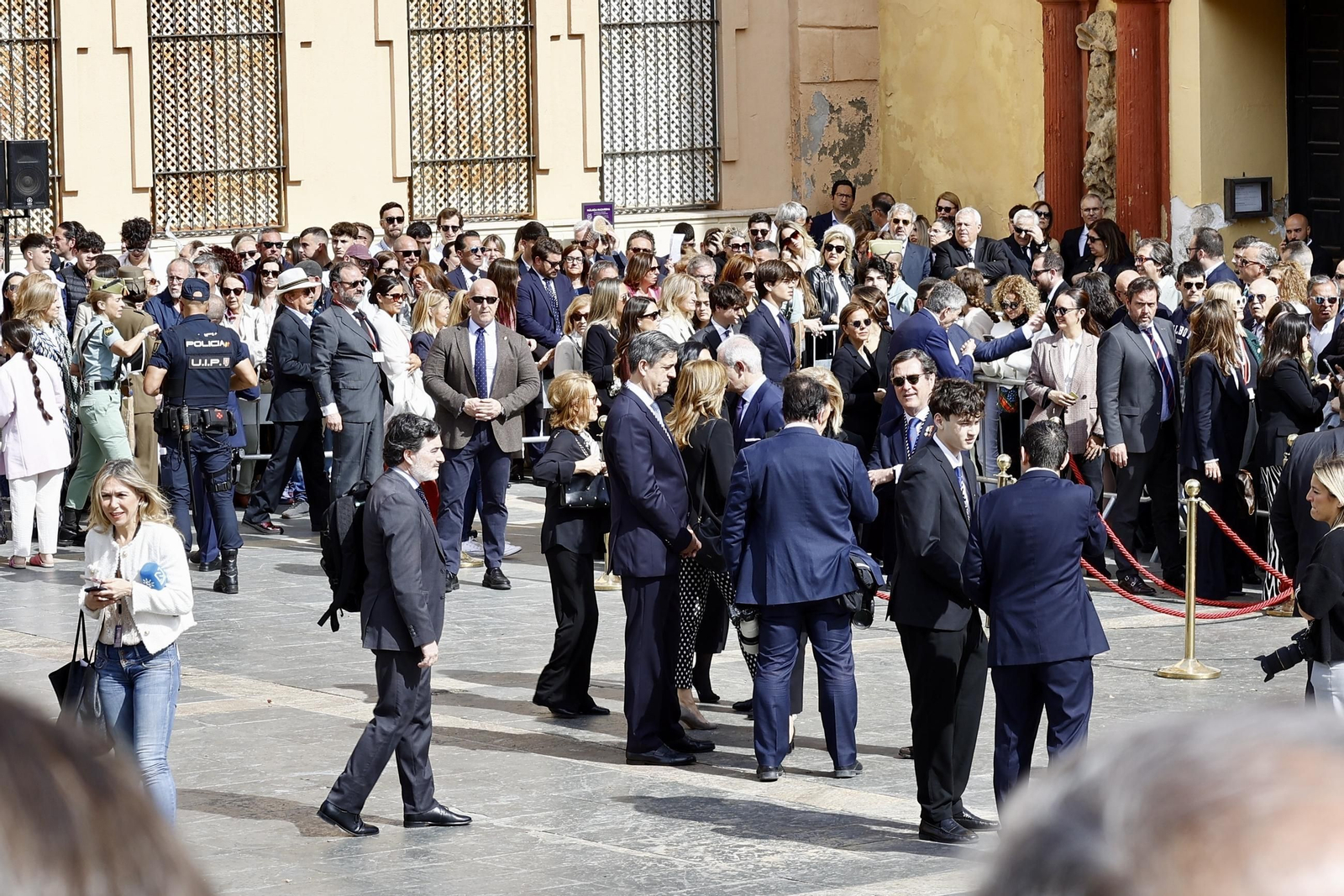 Las fotos de la Legión en el traslado del Cristo de Mena en Málaga este Jueves Santo