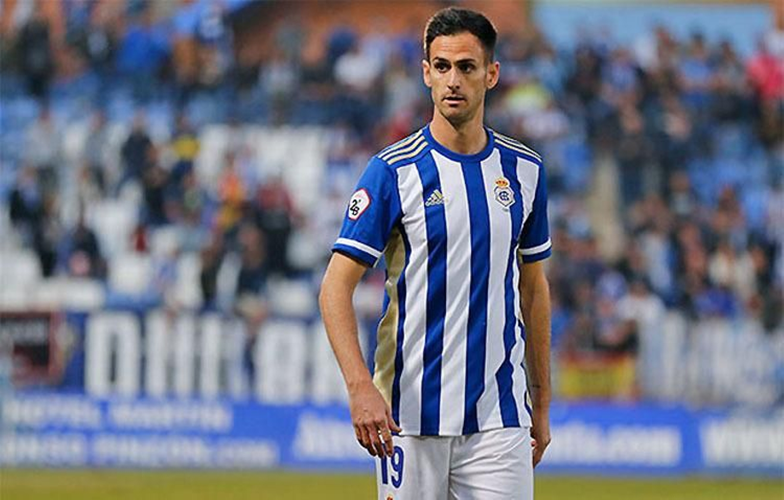 Rubén Cruz, durante su etapa en el Recreativo de Huelva