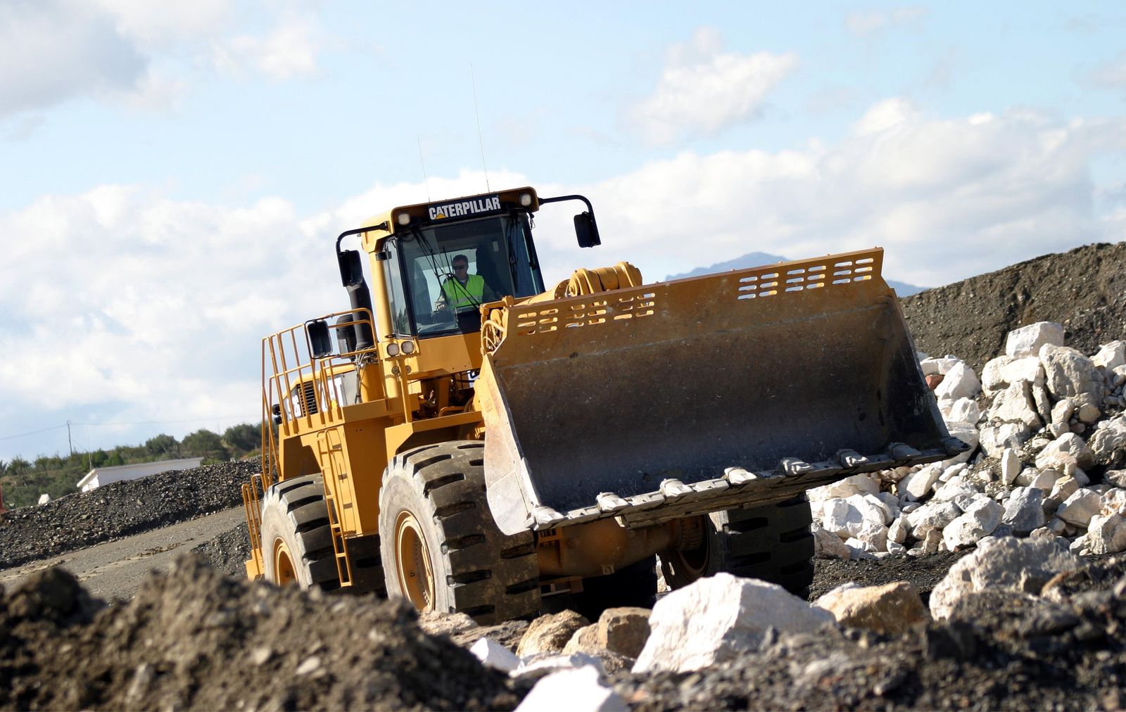 Un vehículo de Caterpillar.