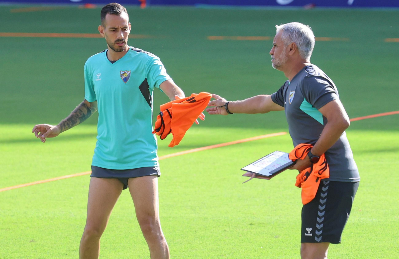 El paso de Sergio Pellicer por el Málaga CF, en fotos