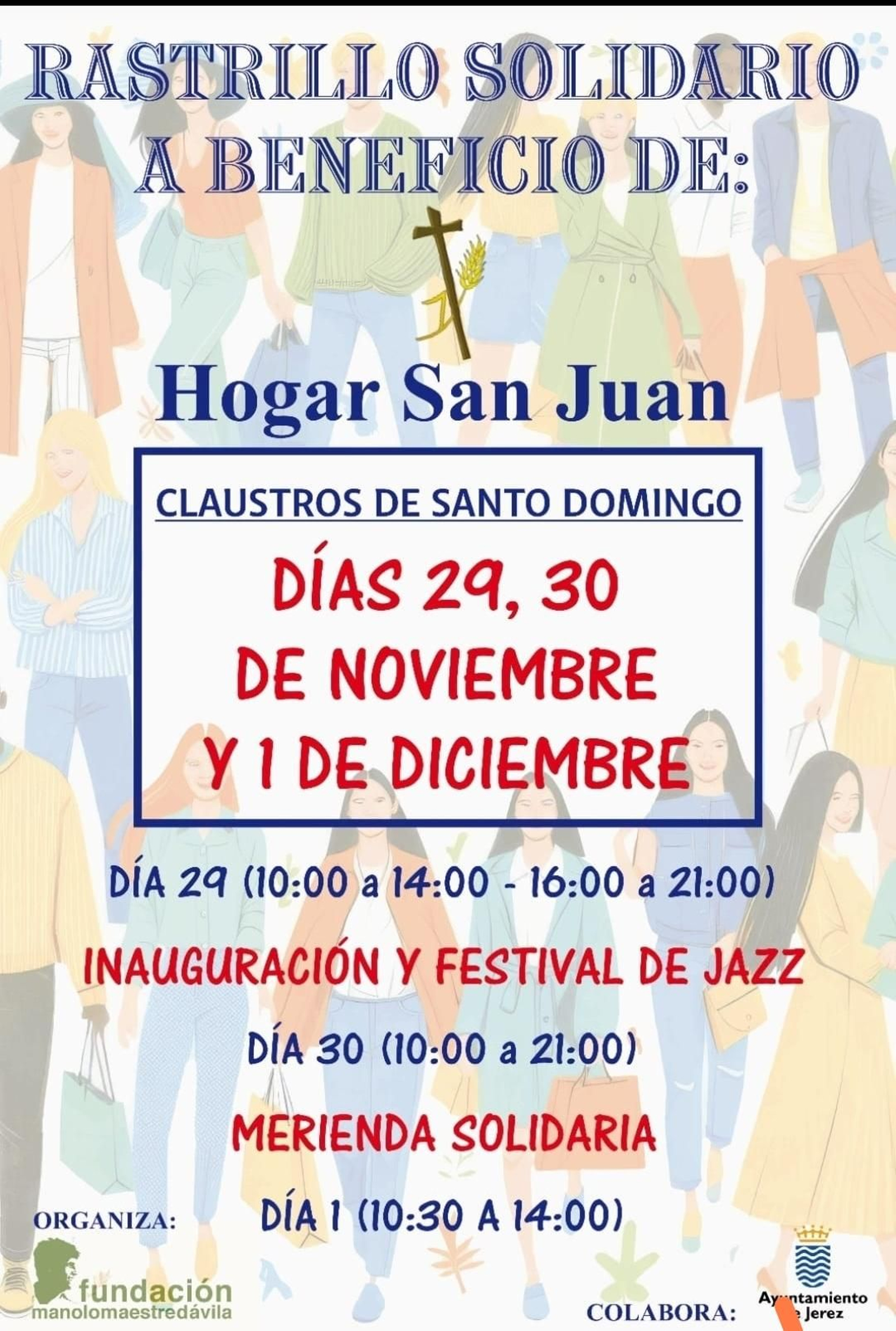Cartel del Rastrillo Solidario. Cartel del Rastrillo Solidario.