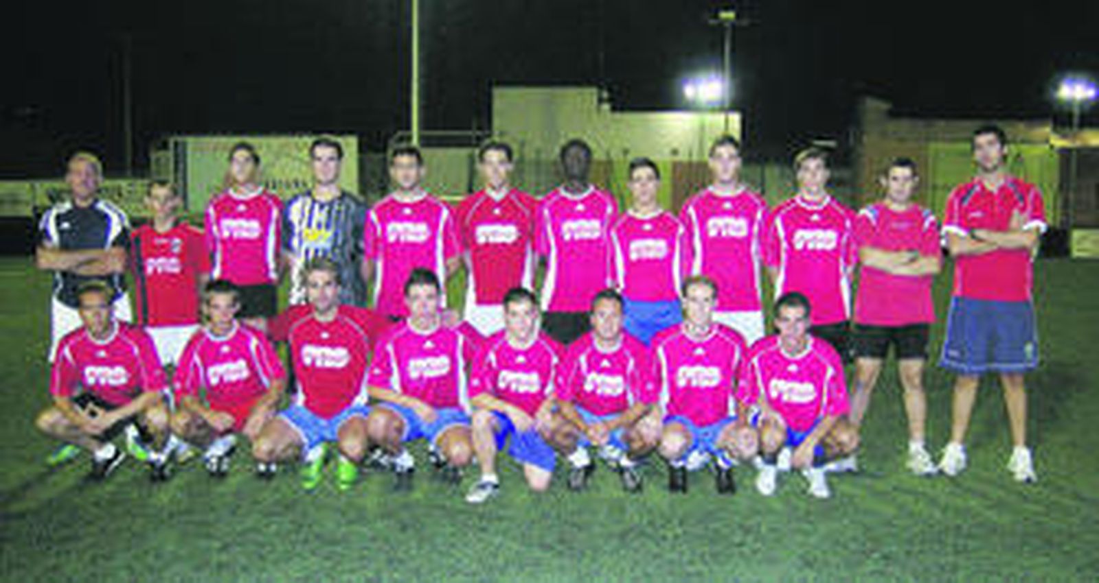 La plantilla del Churriana CF para la temporada 2009-10.