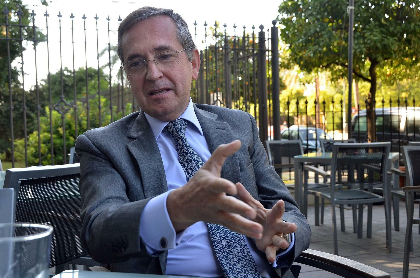 Joaquín Yvancos en una entrevista concedida a Diario de Jerez. Joaquín Yvancos en una entrevista concedida a Diario de Jerez.