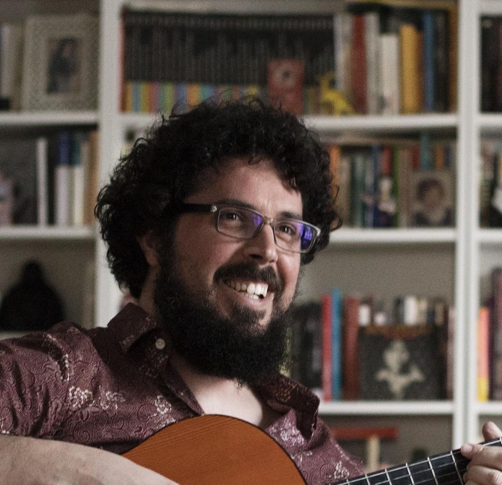 El escritor y músico Fernando Lobo.