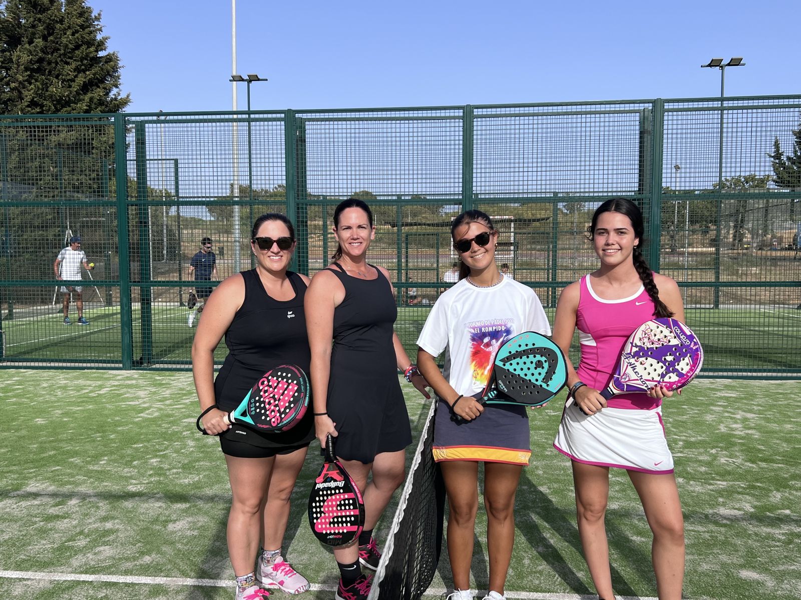 Arranca el Torneo de Pádel del Rompido organizado por la Asociación de Antiguos Alumnos '3 de Marzo'