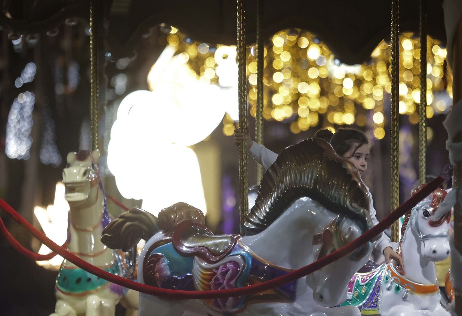 El alumbrado navideño de San Roque, en imágenes