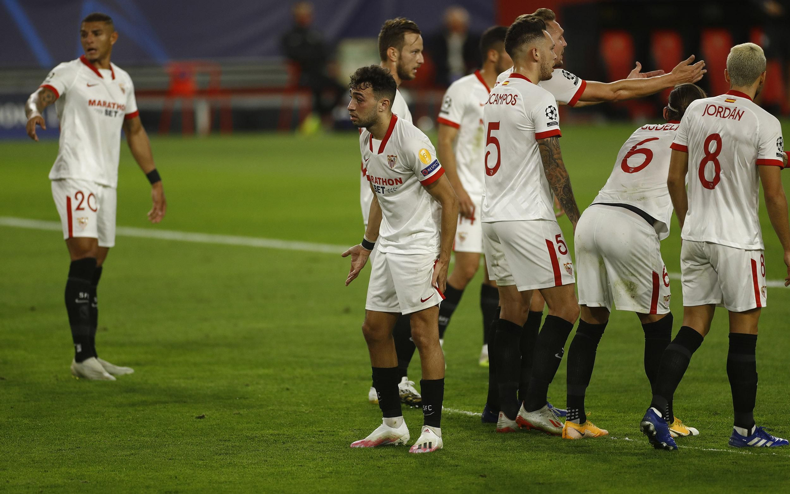 Las imágenes del Sevilla-Krasnodar