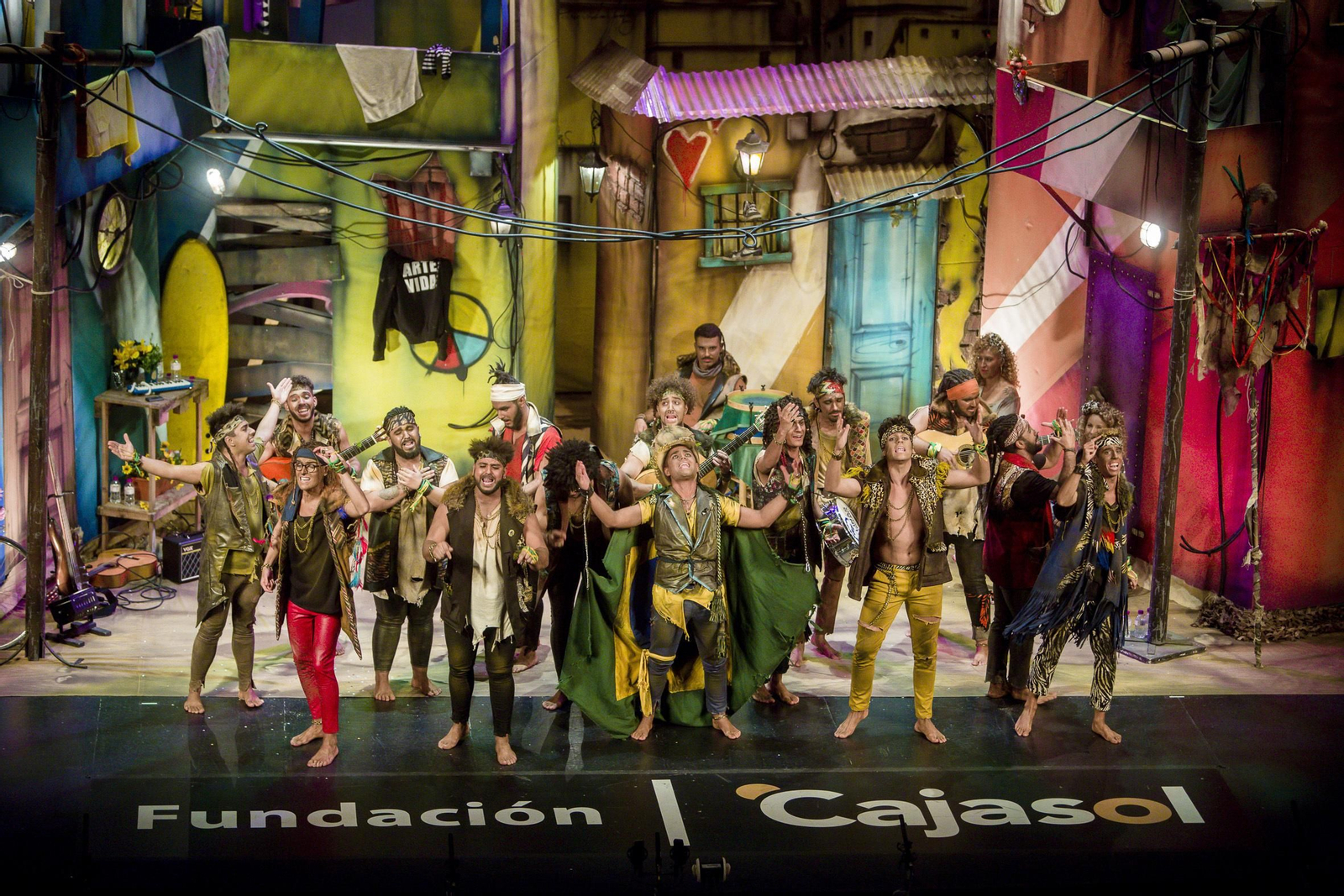 Comparsa La ciudad de Dios.